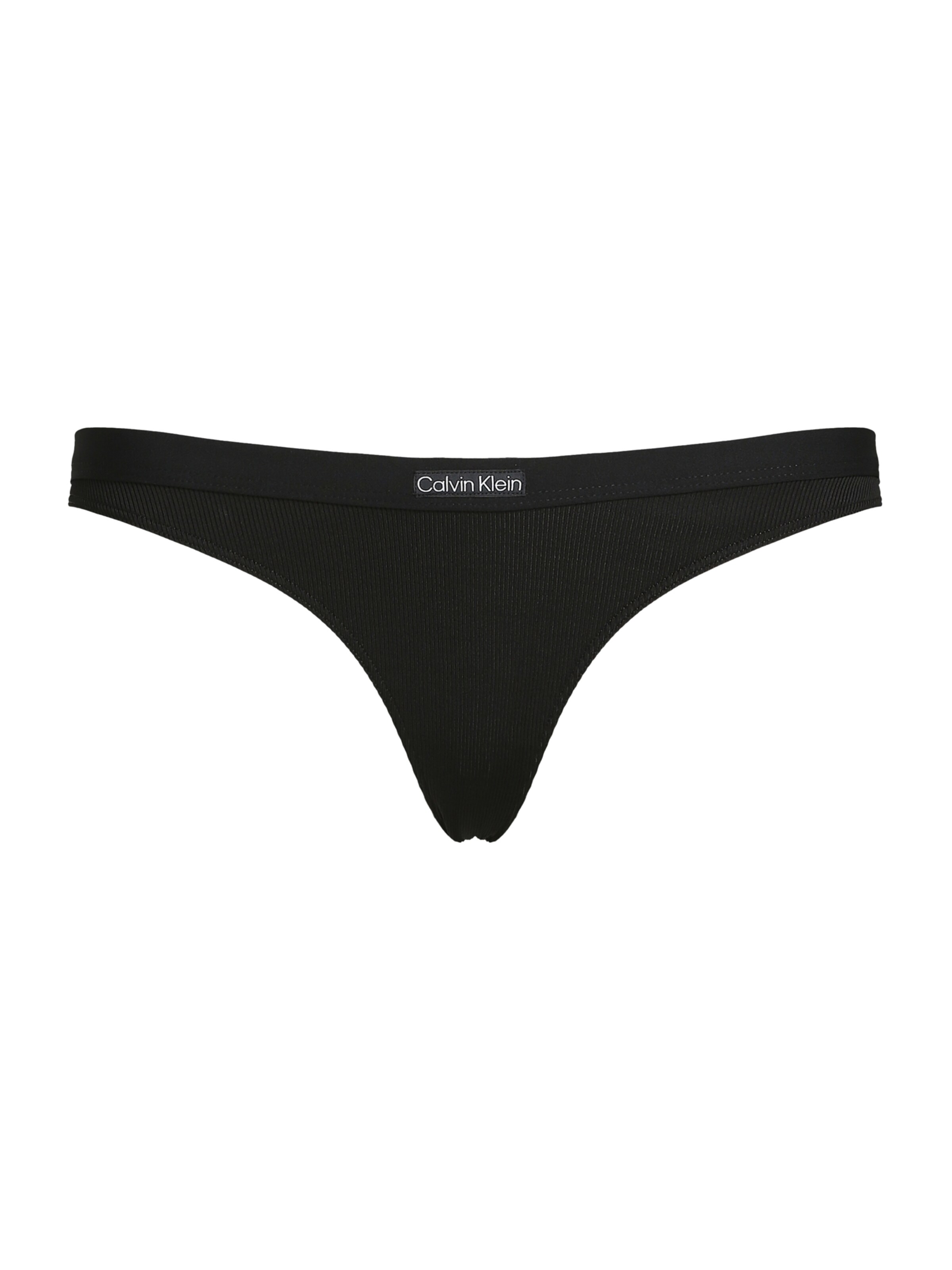 Calvin Klein Swimwear Bikini bottom in Black: front