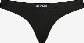 Calvin Klein Swimwear Bikinibroek in Zwart: voorkant