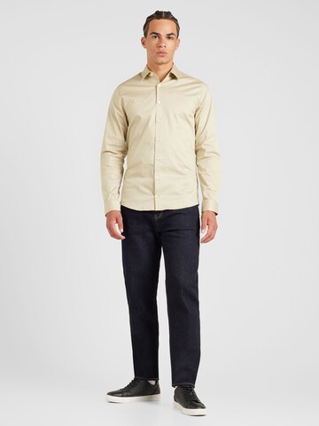 Tiger of Sweden - Ajuste regular Camisa 'FILBRODIE' en verde