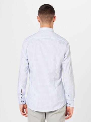 OLYMP - Regular Fit Camisa 'Level 5' em azul