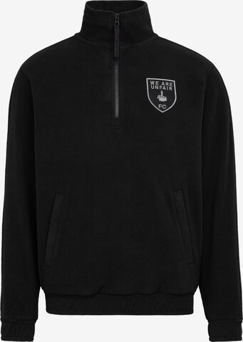 Unfair Athletics Athletic Sweater in Black: front