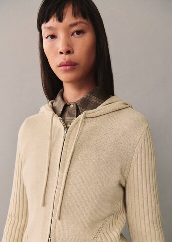 MANGO Cardigan 'Reish' i beige