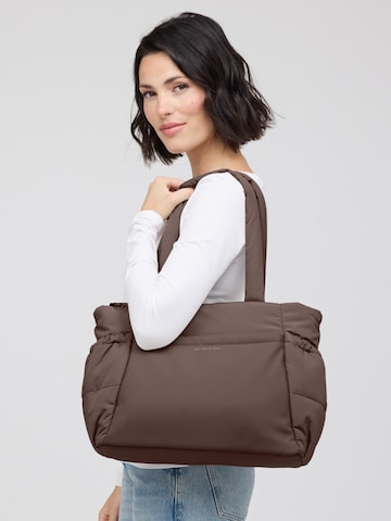Kapten & Son Shopper 'Hellvi Cloud Medium'‌‌‌ in Braun