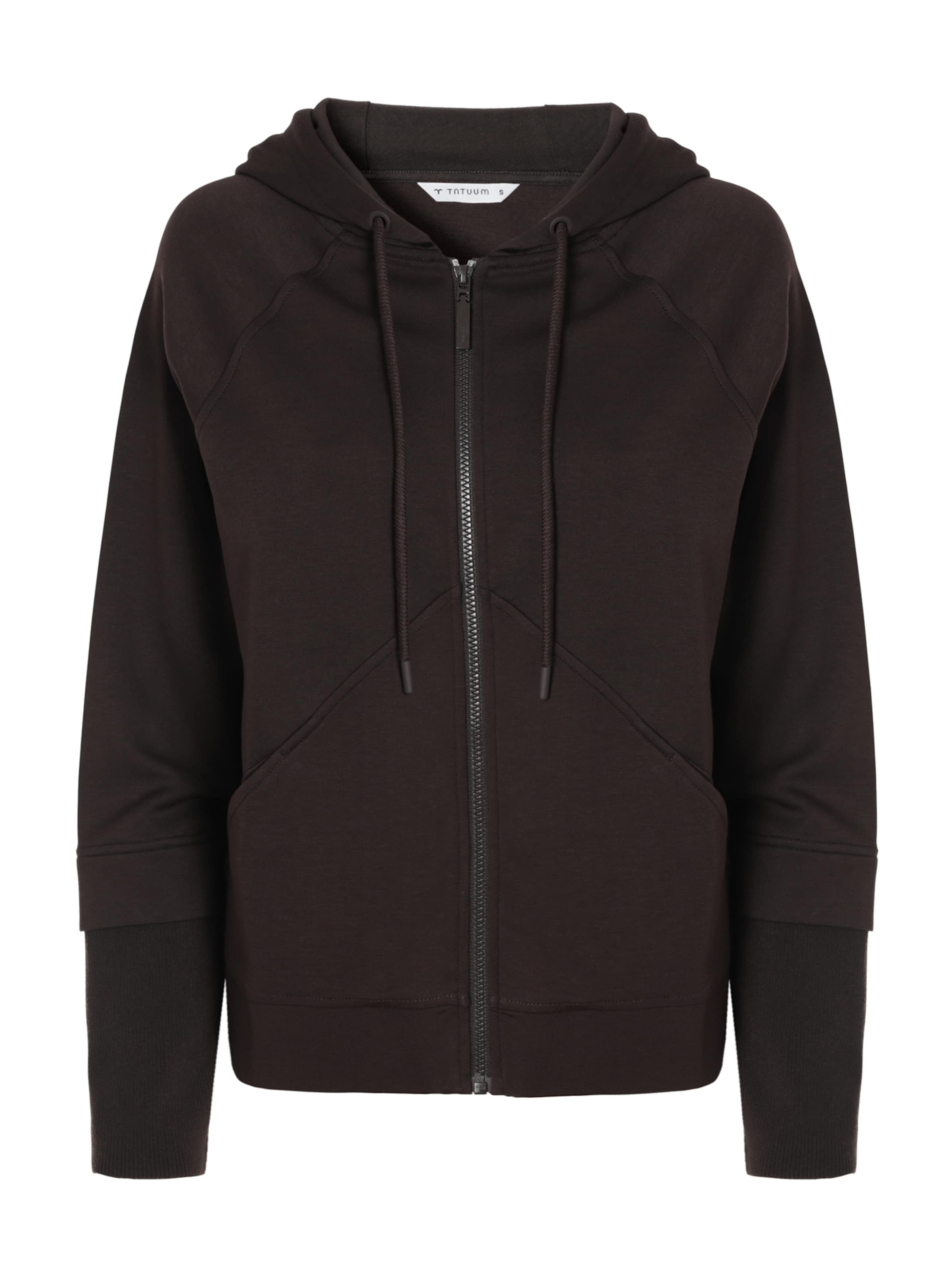 TATUUM Sweatjacke 'Walker' in Braun: Vorderseite