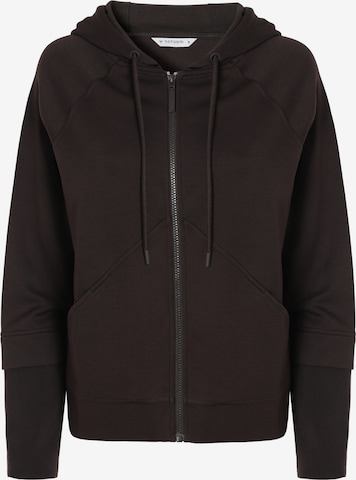 TATUUM Sweatjacke 'Walker' in Braun: Vorderseite