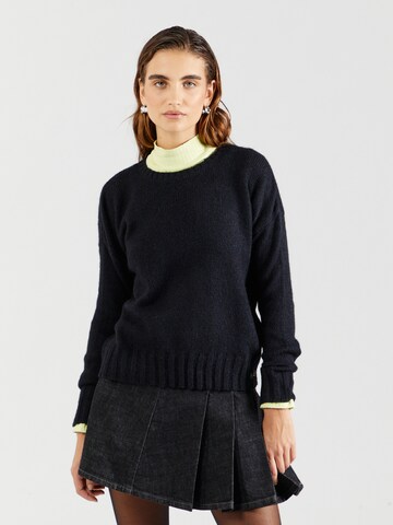 Pull-over 'ESSENTIAL' Superdry en bleu : devant