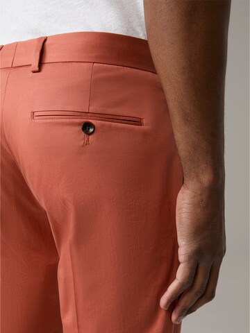 STRELLSON Slimfit Pantalon in Rood