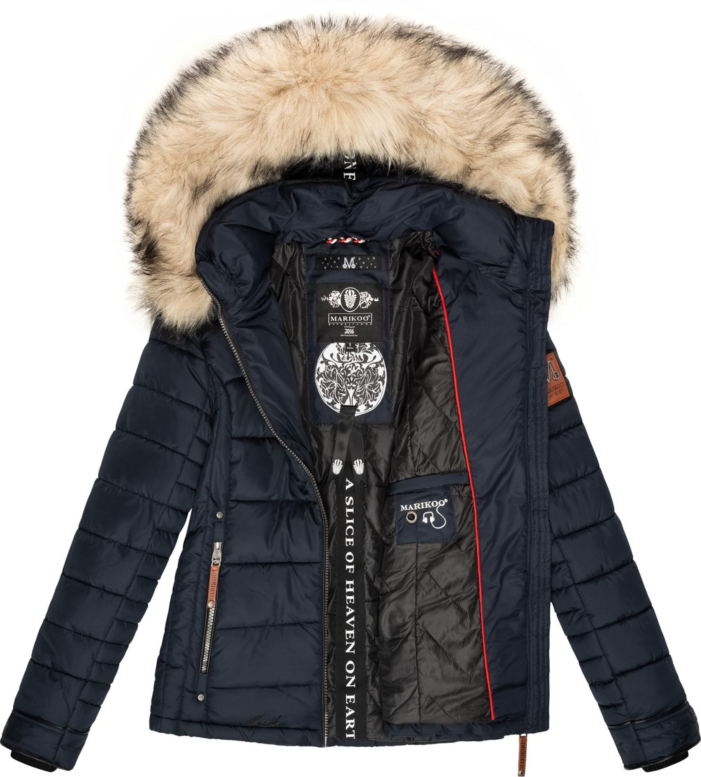 MARIKOO Winter jacket in Blue