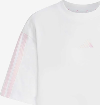 M-L dydžio Sportiniai marškinėliai iš ADIDAS SPORTSWEAR, spalva – rožių spalva / balta, Prekių apžvalga