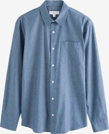 NextRegular Fit Košulja - plava boja: prednji dio