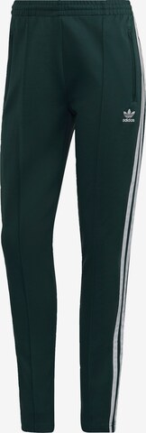 Pantaloni 'Primeblue Sst' de la ADIDAS ORIGINALS pe verde: față