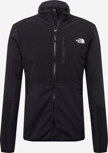 THE NORTH FACE Veste en polaire fonctionnelle 'Glacier' en noir / blanc, Vue avec produit