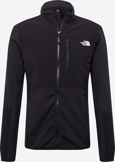 THE NORTH FACE Funktionsfleecejacka 'Glacier' i svart / vit, Produktvy