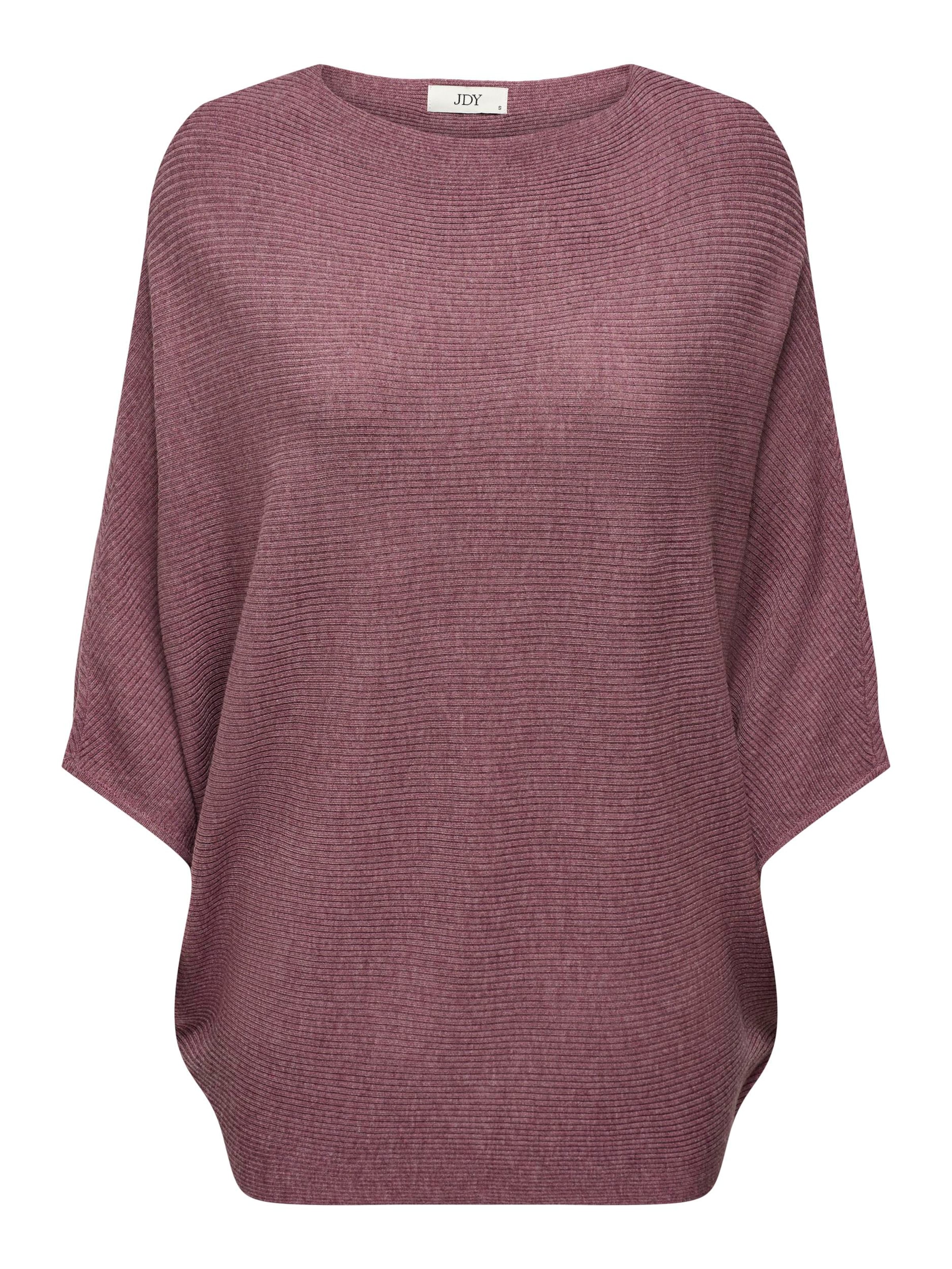 JDY Trui &#x27;JDYNEW BEHAVE&#x27; in Lila: voorkant