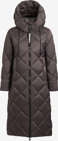 Manteau d’hiver 'Cilia' khujo en gris : devant