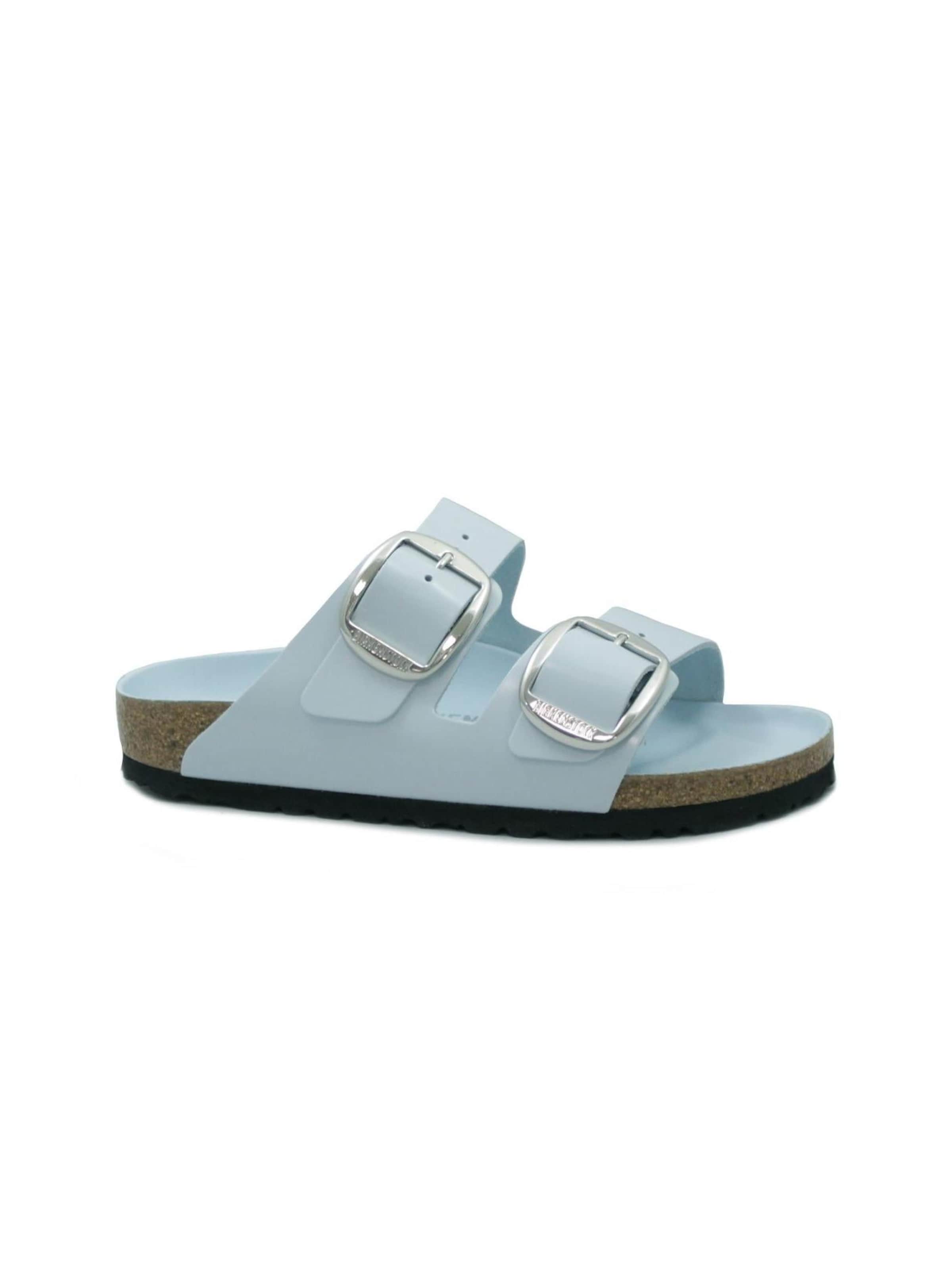 Zoccoletto 'BIRKENSTOCK ARIZONA BIG BUCKLE 1030374' di BIRKENSTOCK in blu: frontale