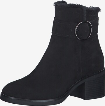 s.Oliver Ankle Boots in Black: front