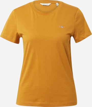 GANT T-shirt i brun: framsida