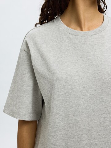 SELECTED FEMME Dress 'SLFESSENTIAL' in Grey