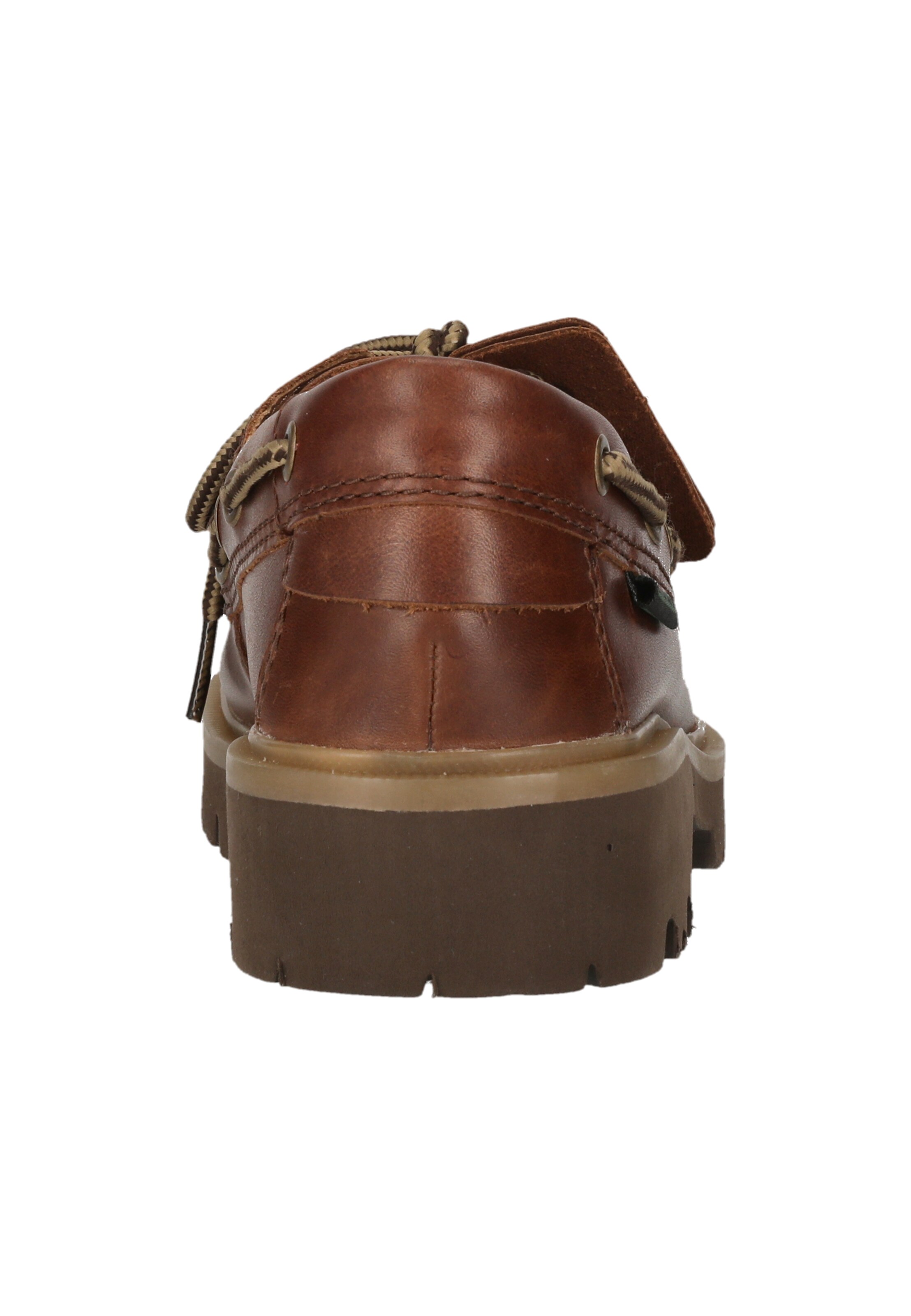 CLARKS Veterschoen 'Cleyhill Boat' in Bruin