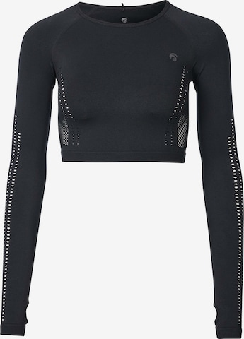 juoda OCEANSAPART Sportiniai marškinėliai 'Beauty': priekis