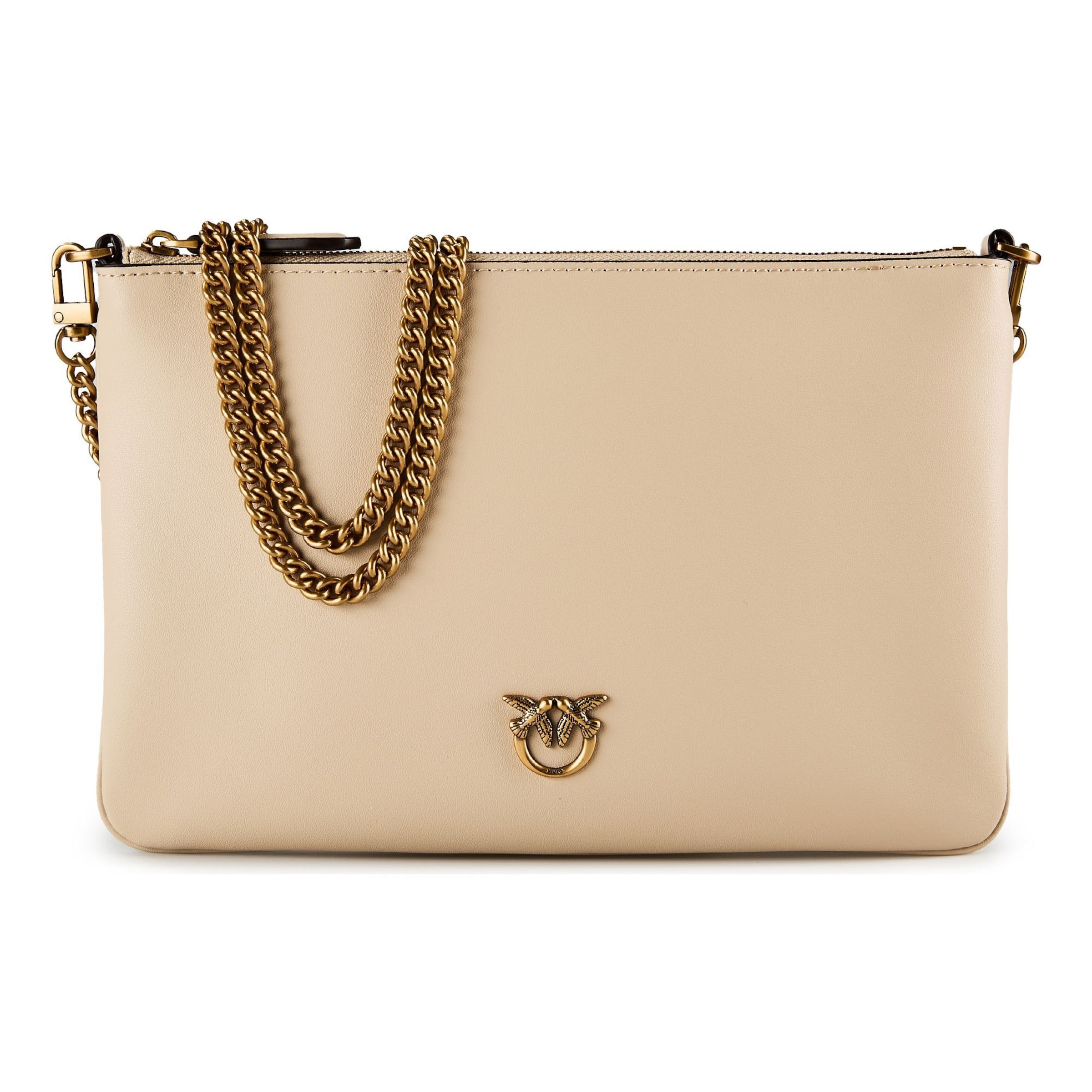 PINKO Clutch 'Classic' in camel, Produktansicht