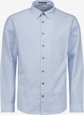 No Excess Slim fit Zakelijk overhemd in Blauw: voorkant