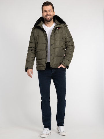 Rock Creek Winterjacke in Grün