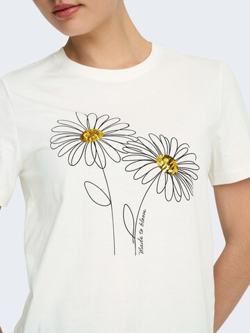 ONLY Tričko 'ONLKITA' - Biela