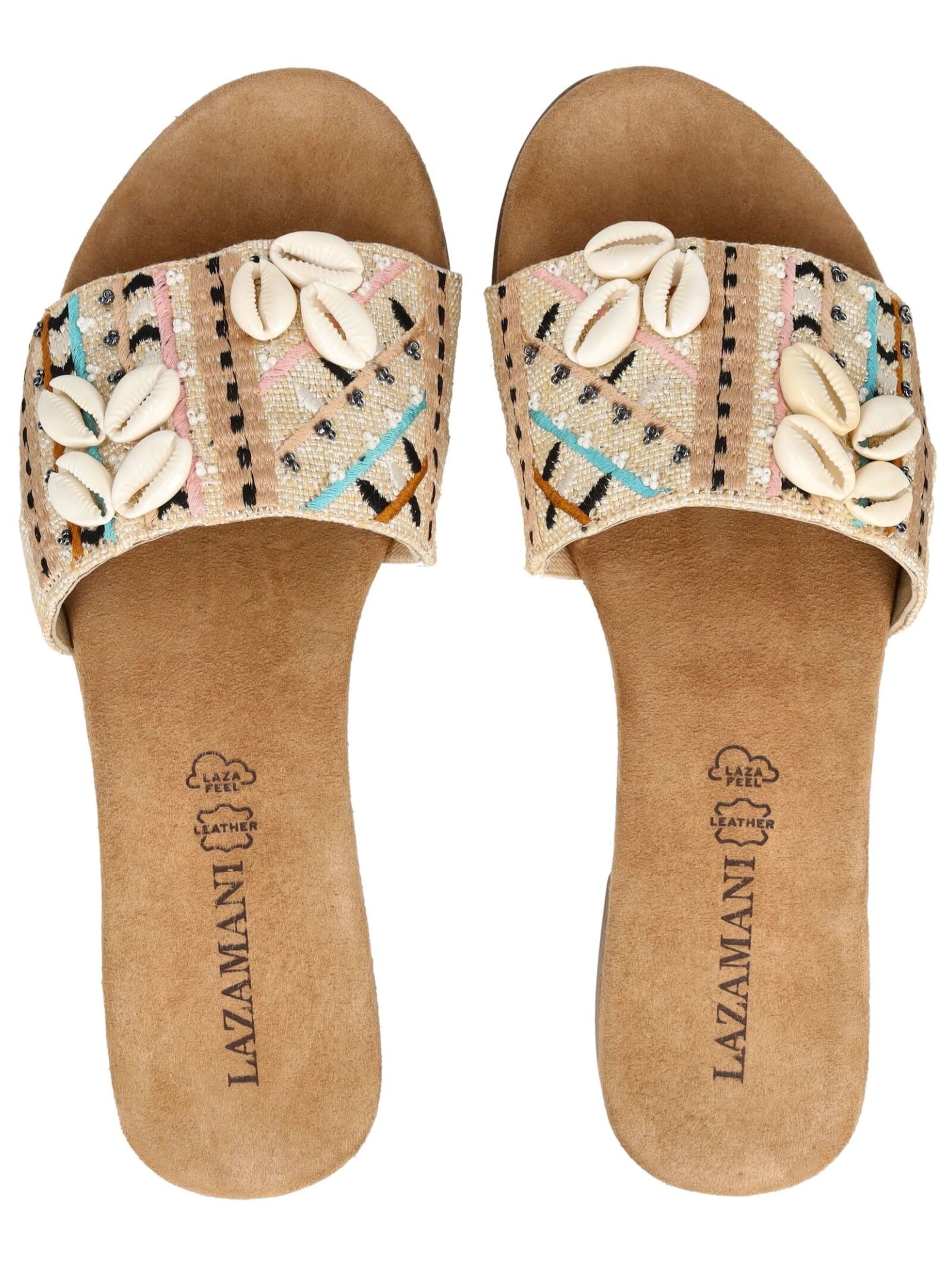 Mule LAZAMANI en blanc