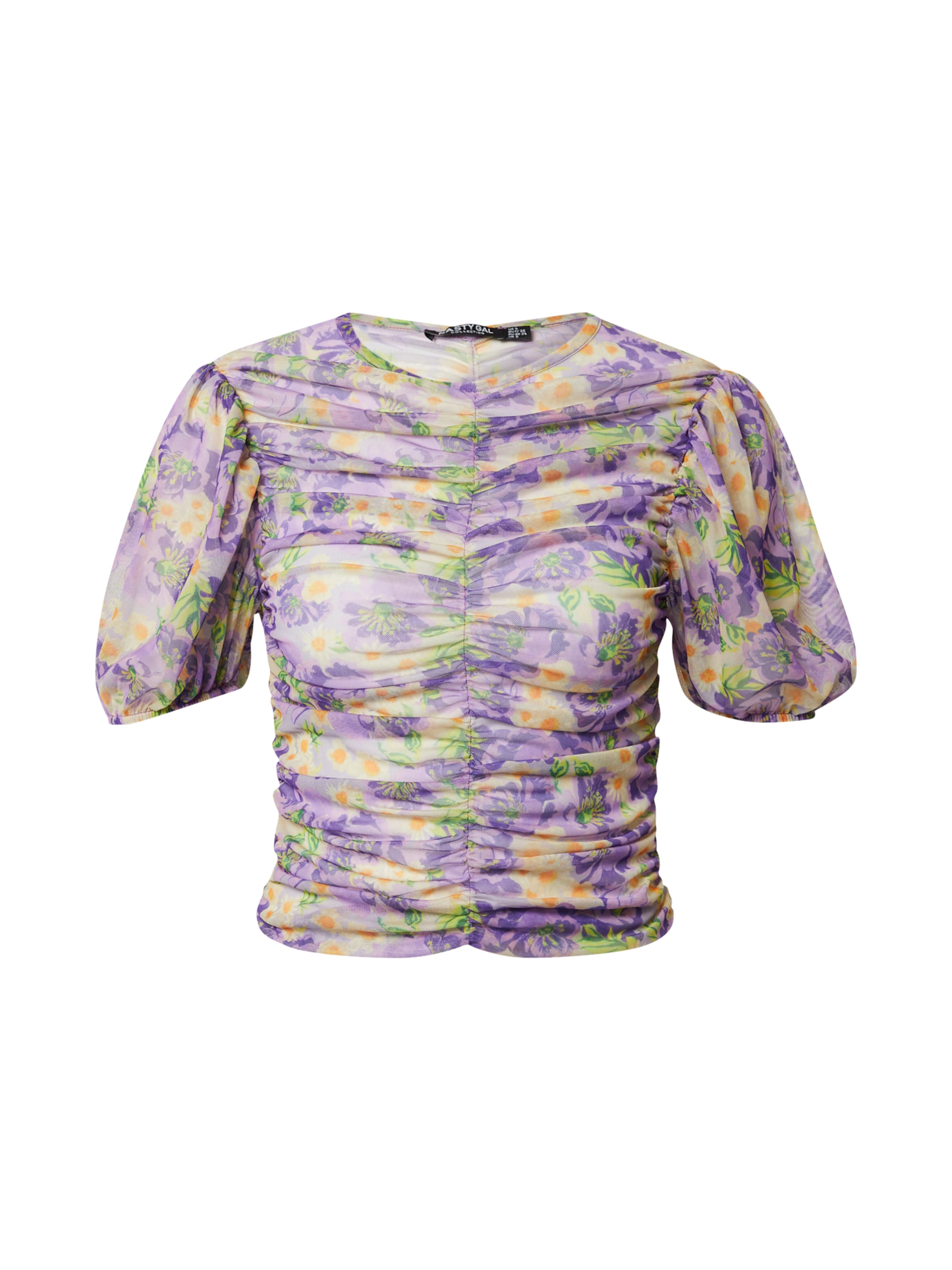 Nasty Gal Shirt in Purple: front