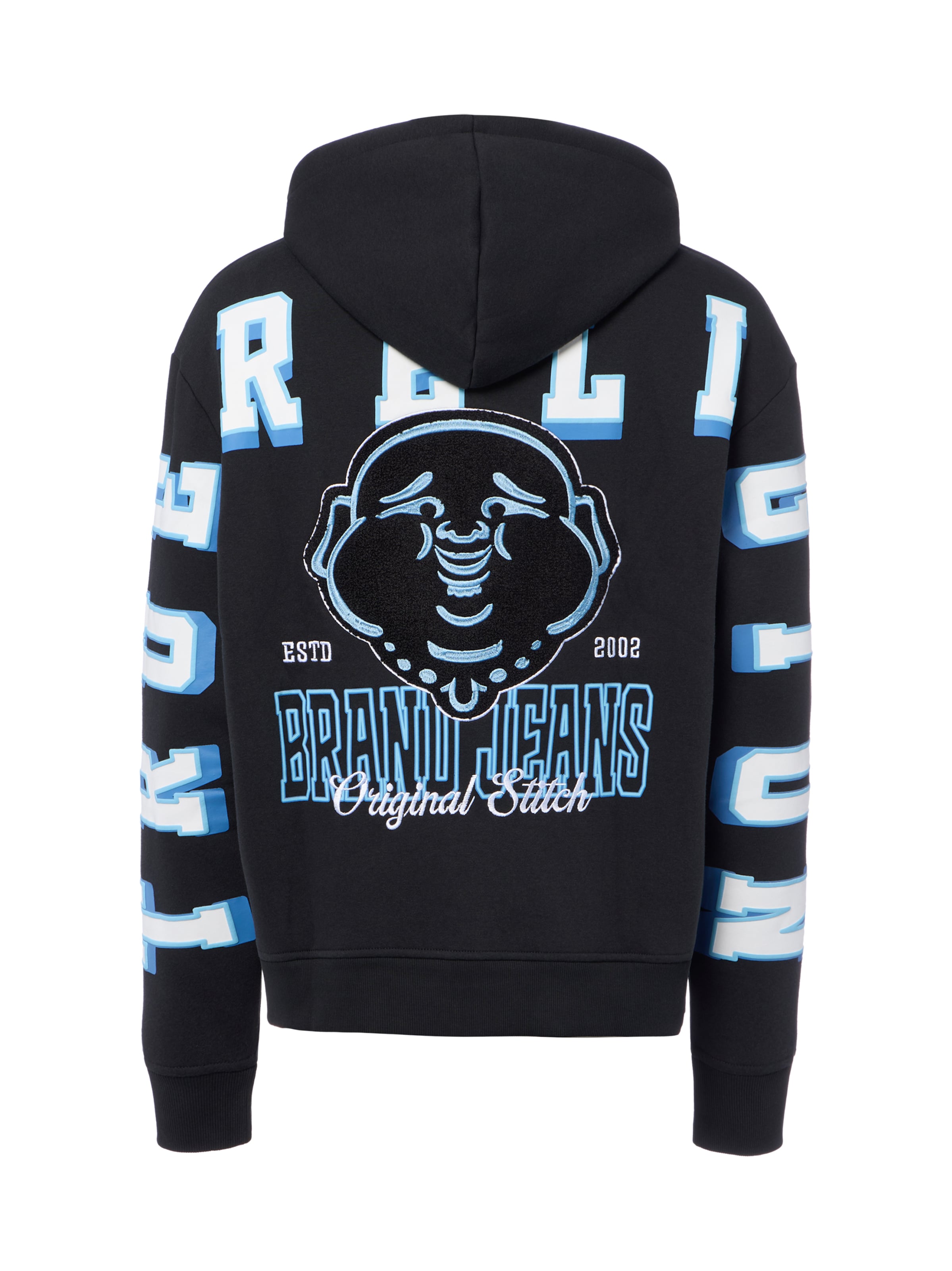 True Religion Sweatjacke in Schwarz