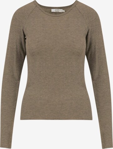 Coster Copenhagen - Jersey ' LANA ' en marrón: frente