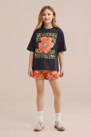 Loosefit Pantalon WE Fashion en mélange de couleurs