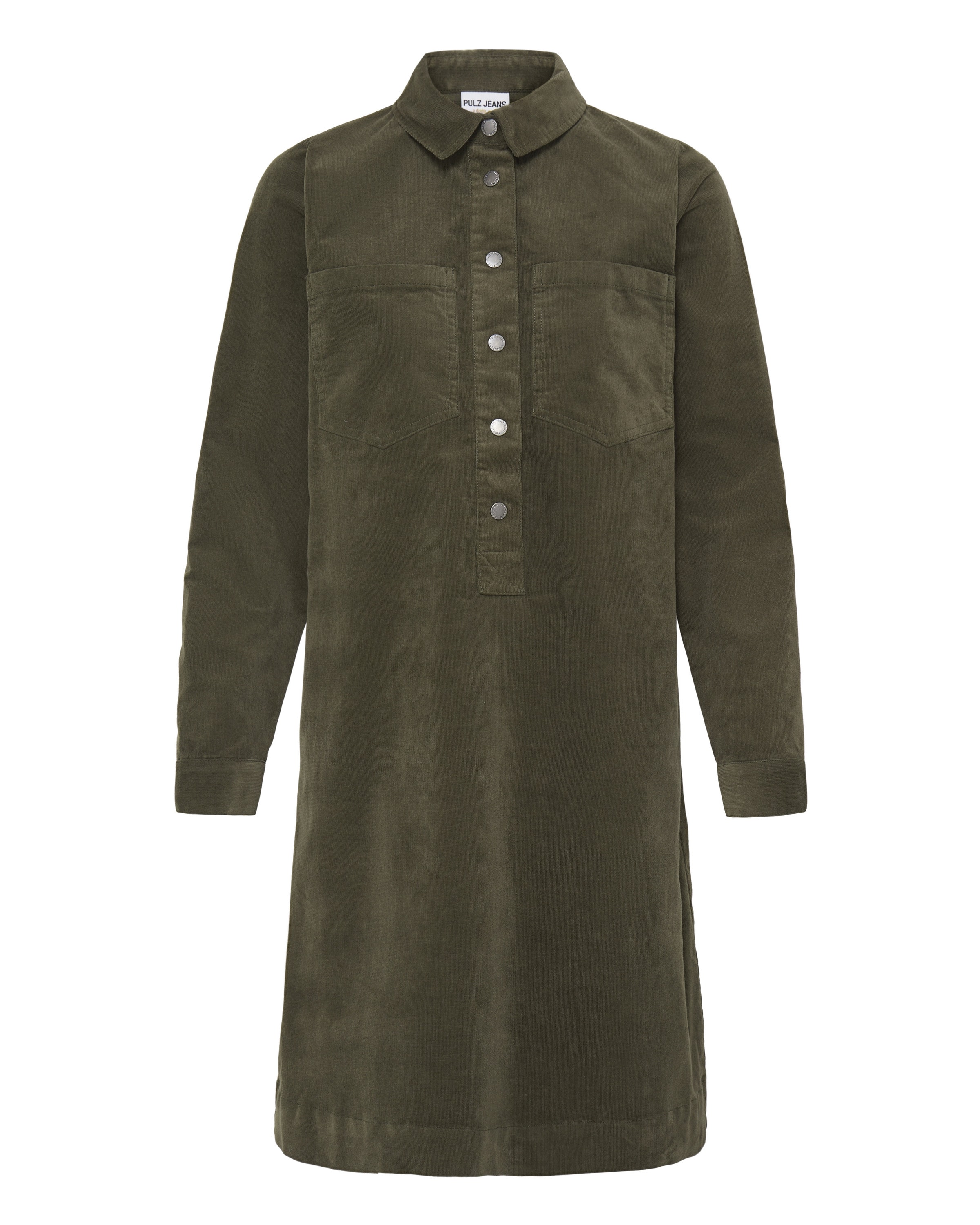 Pulz Blousejurk 'Sally' in Groen: voorkant