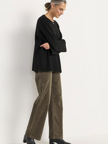 Cellbes of Sweden Wide leg Broek in Groen