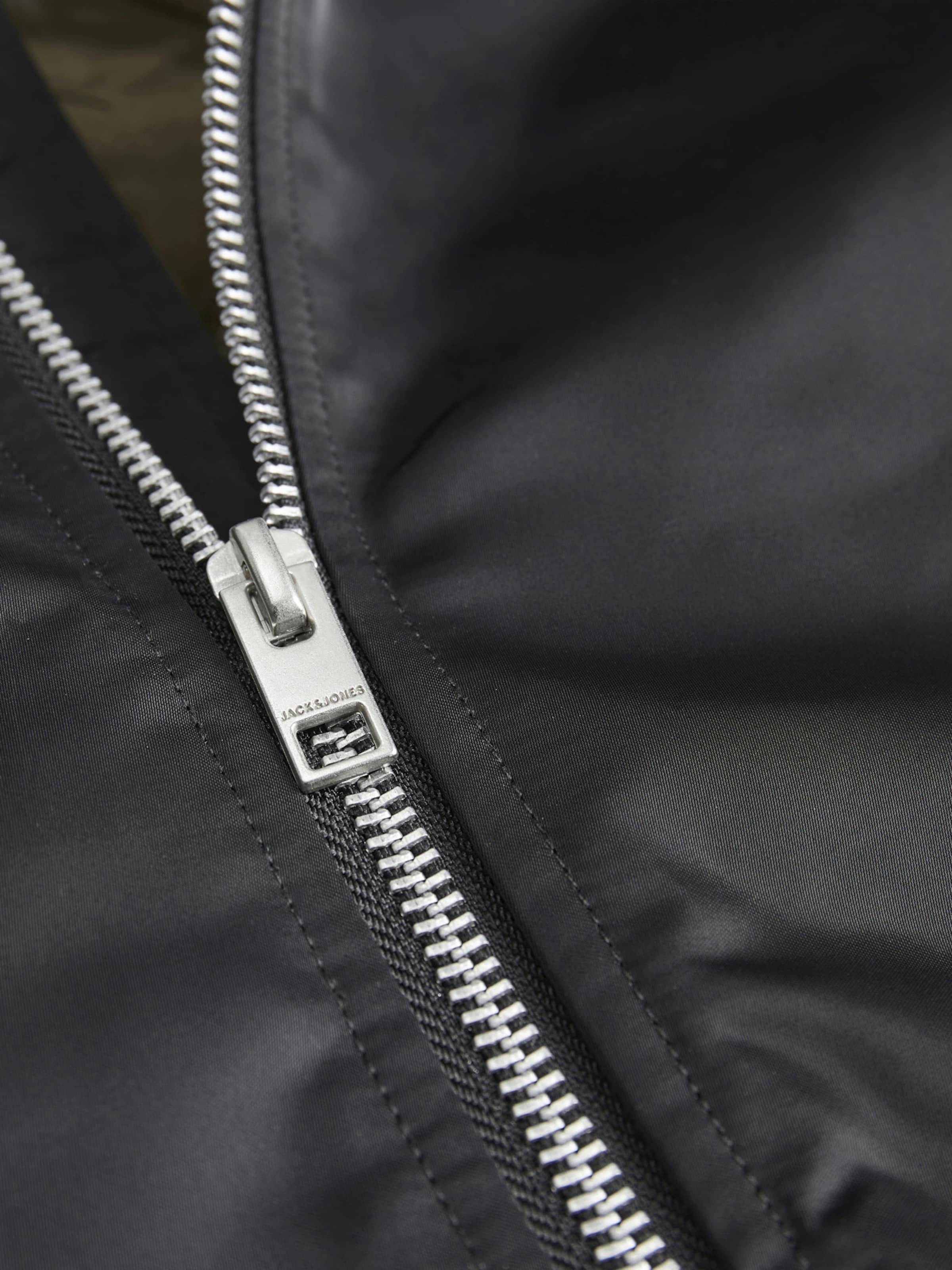 Jack & Jones Junior Φθινοπωρινό και ανοιξιάτικο μπουφάν 'Ocean' σε μαύρο