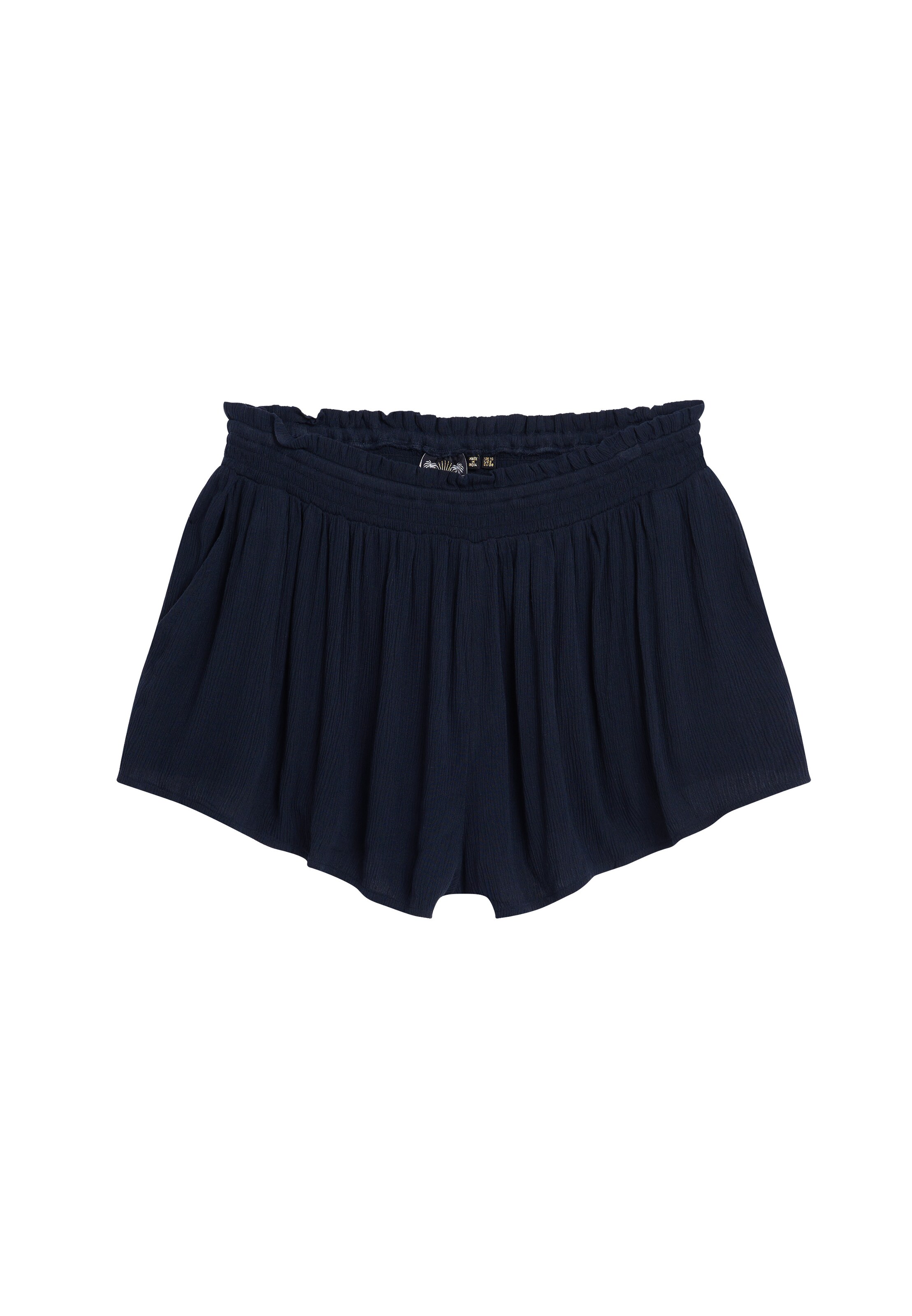 Superdry Loosefit Broek in Blauw: voorkant