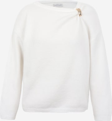 Anna Field Sweter w kolorze biały: przód