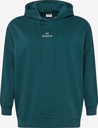 Noisy May Curve Sweater majica 'Believe' u tamno zelena, Pregled proizvoda
