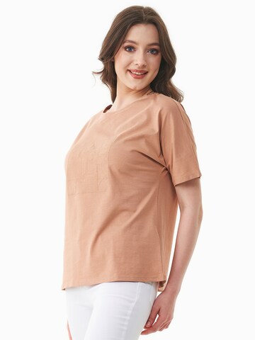 Organication T-Shirt in Beige