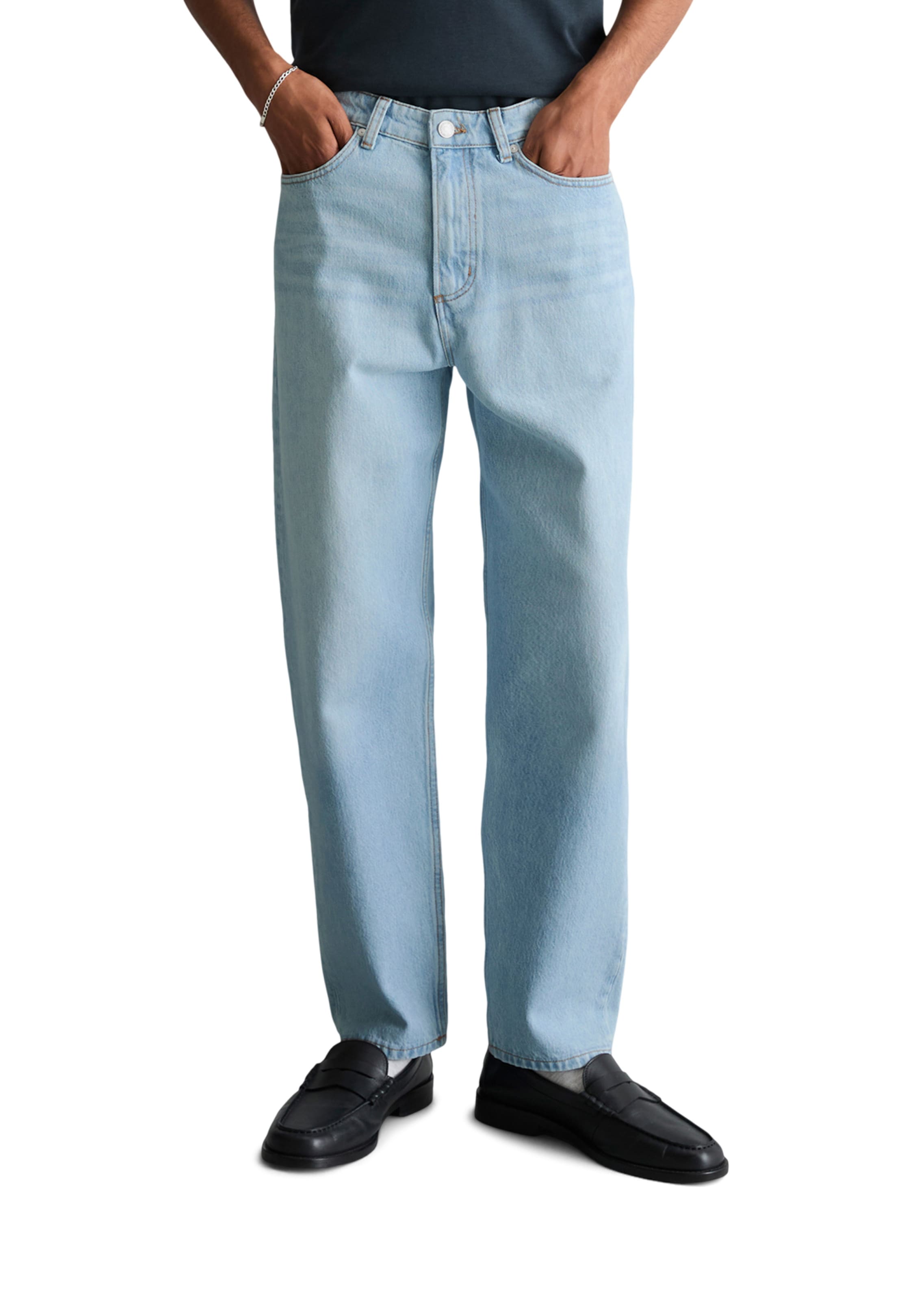 Effilé Jean Marc O'Polo DENIM en bleu