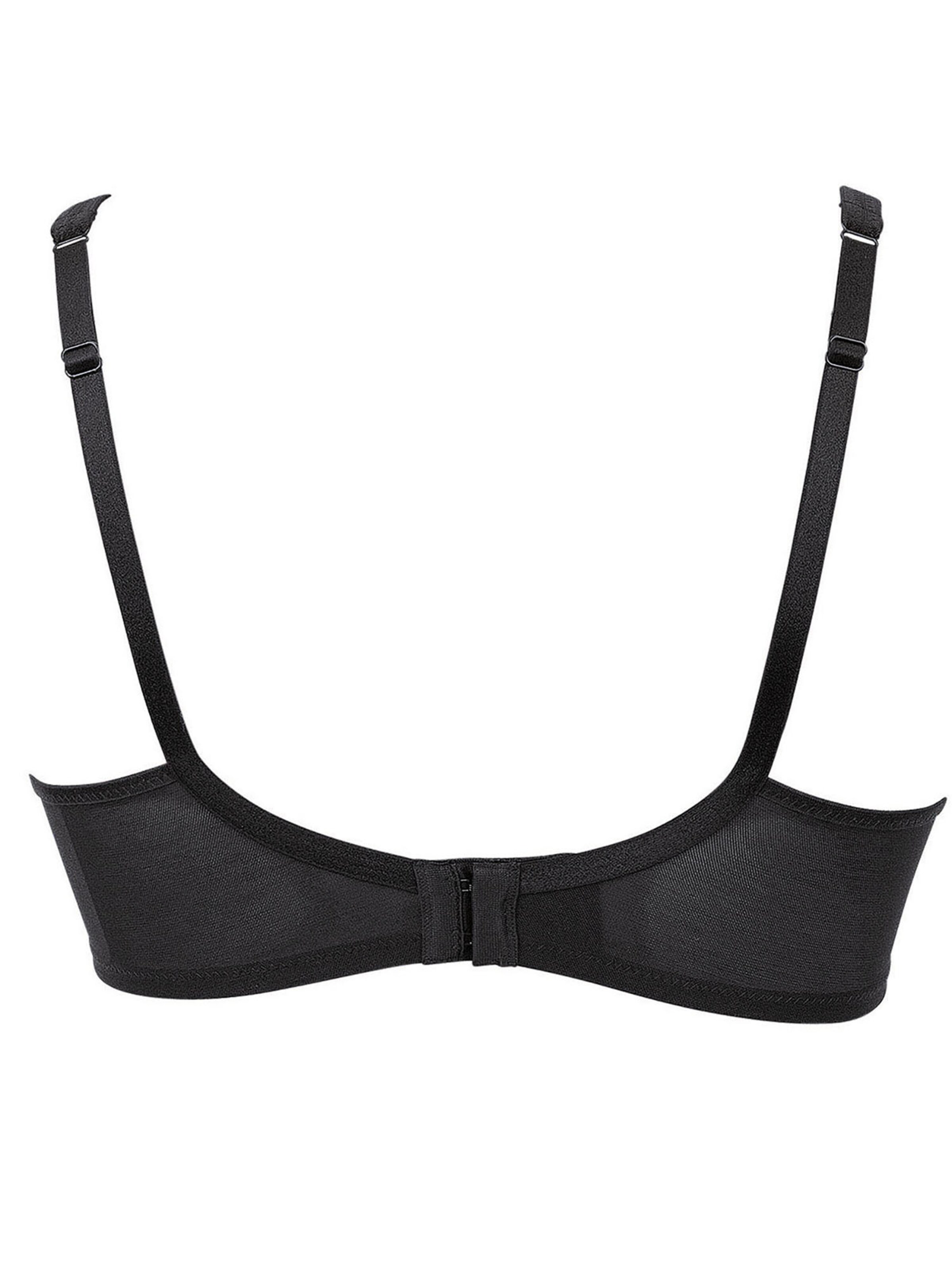 ANITA T-shirt Bra 'Fleur' in Black