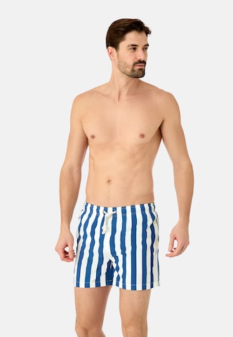 Gassa d'Amante Zwemshorts 'Varigotti' in Blauw: voorkant