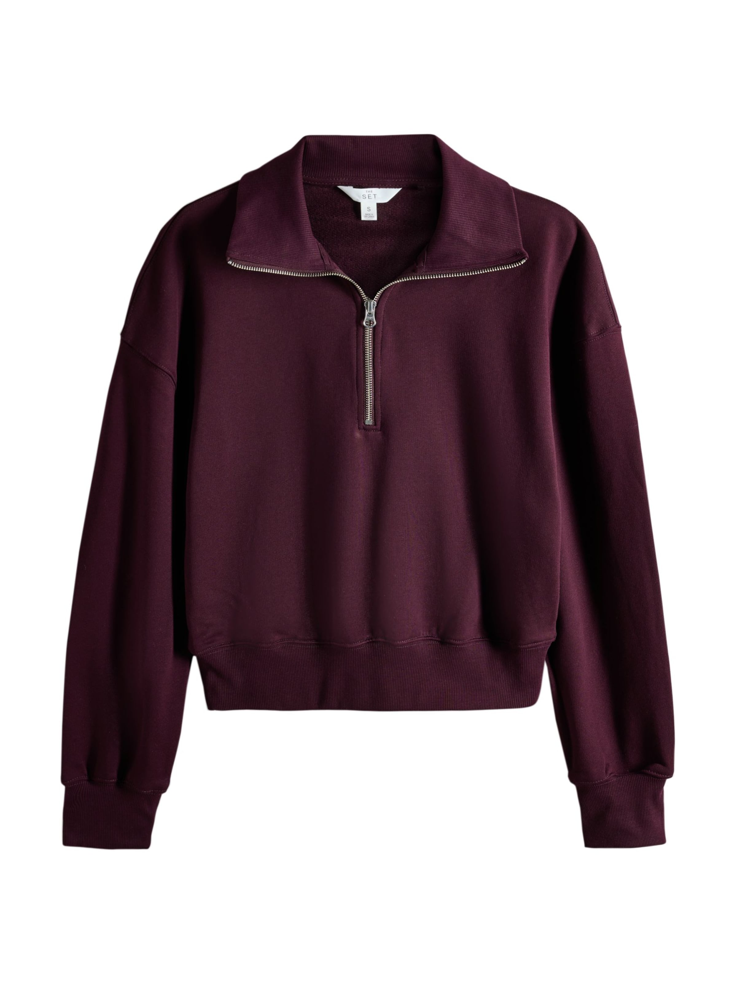 The Set Sweatshirt i lila