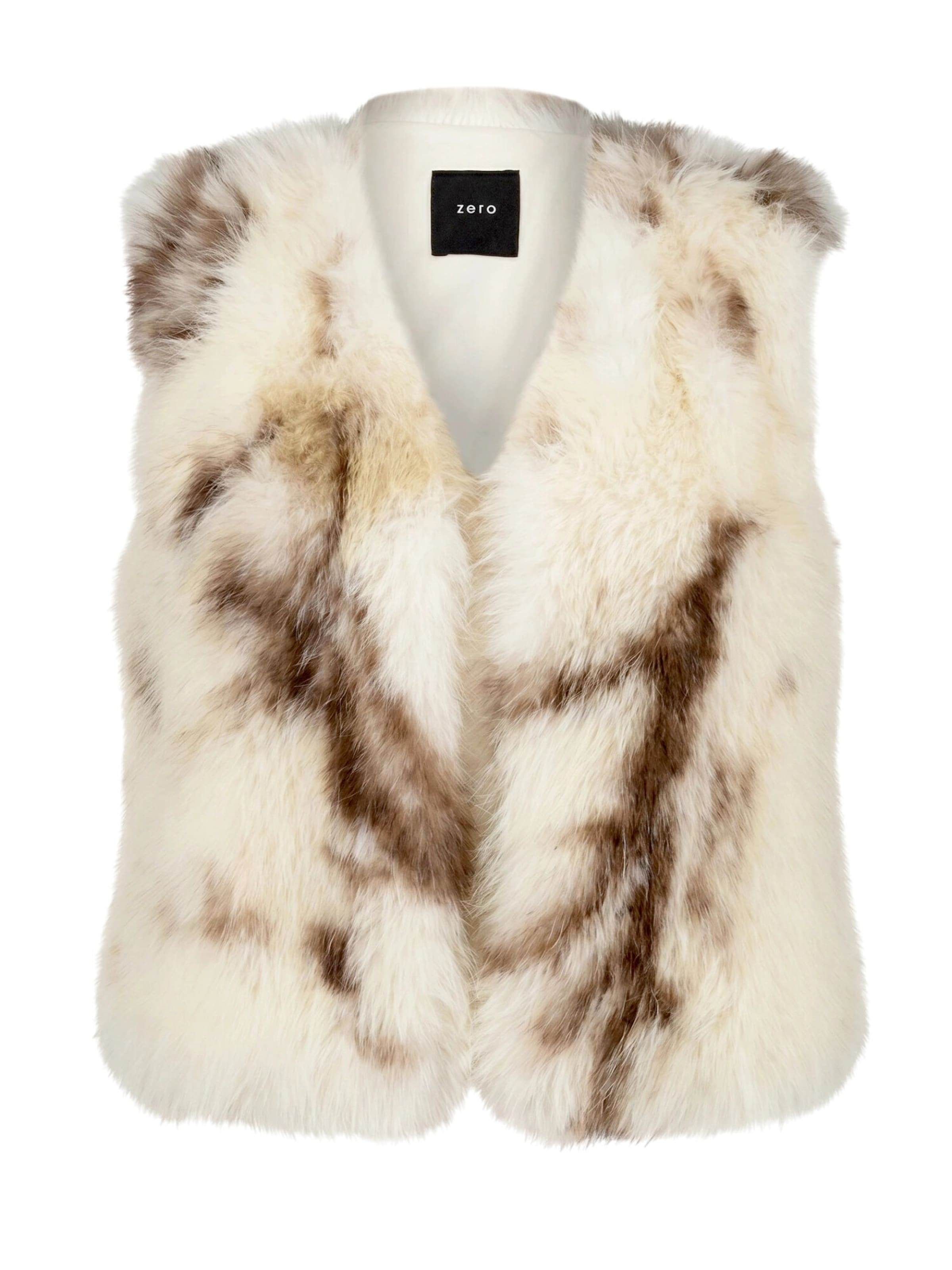 Gilet zero en blanc : devant