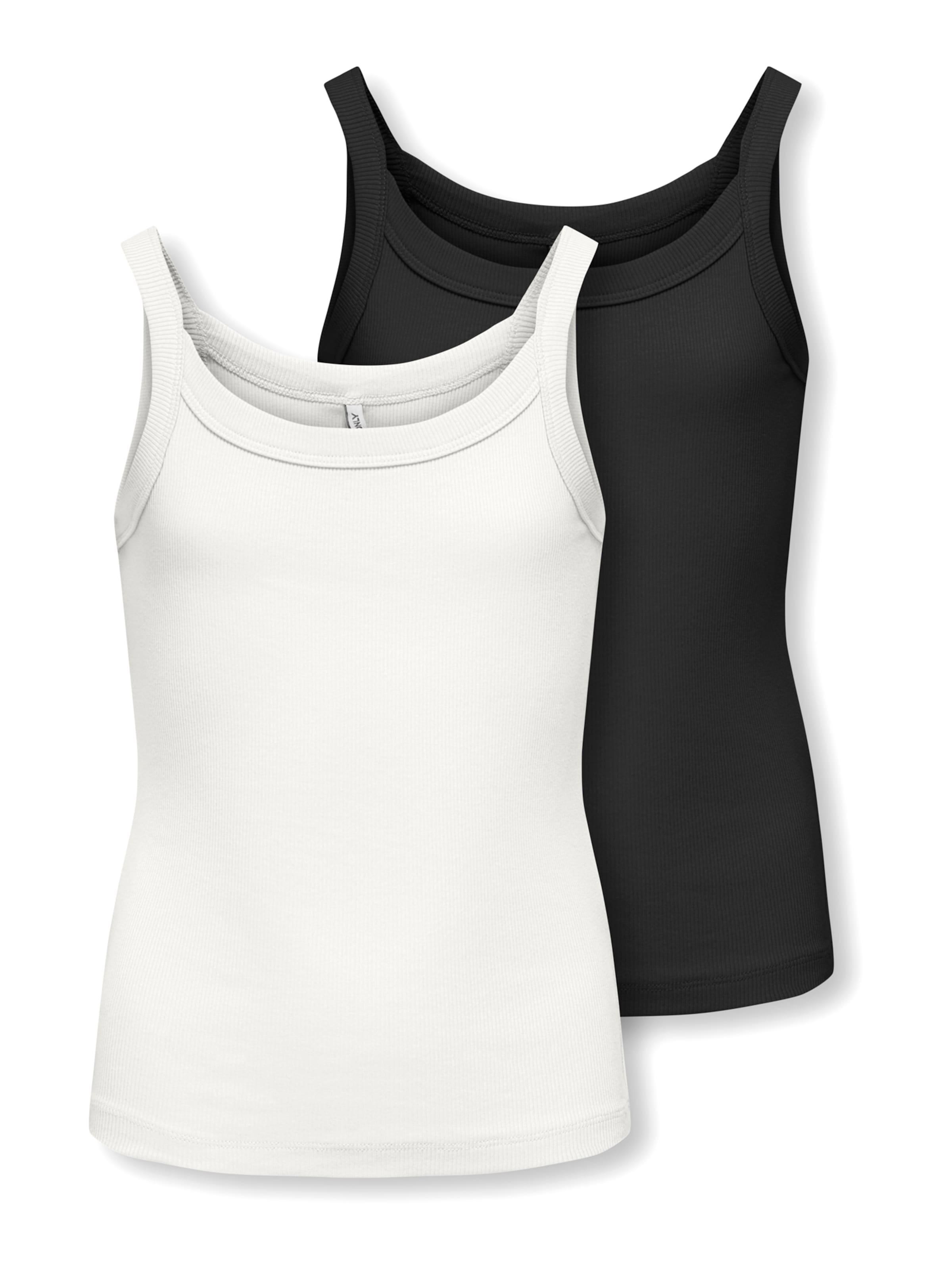 ONLY GIRLS Top 'KOGJILL' in Zwart: voorkant