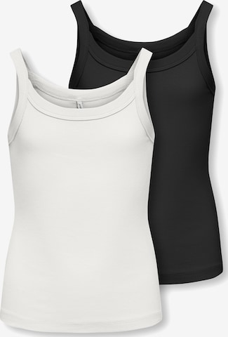 ONLY GIRLS Top 'KOGJILL' in Zwart: voorkant