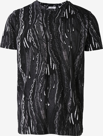 Carlo Colucci T-Shirt 'Erroi' in Schwarz: Vorderseite
