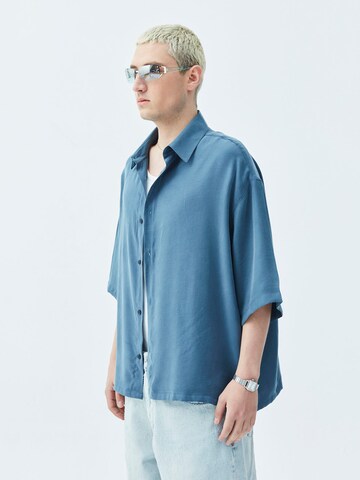 VAMOS CLO Comfort fit Overhemd 'Salinas' in Blauw